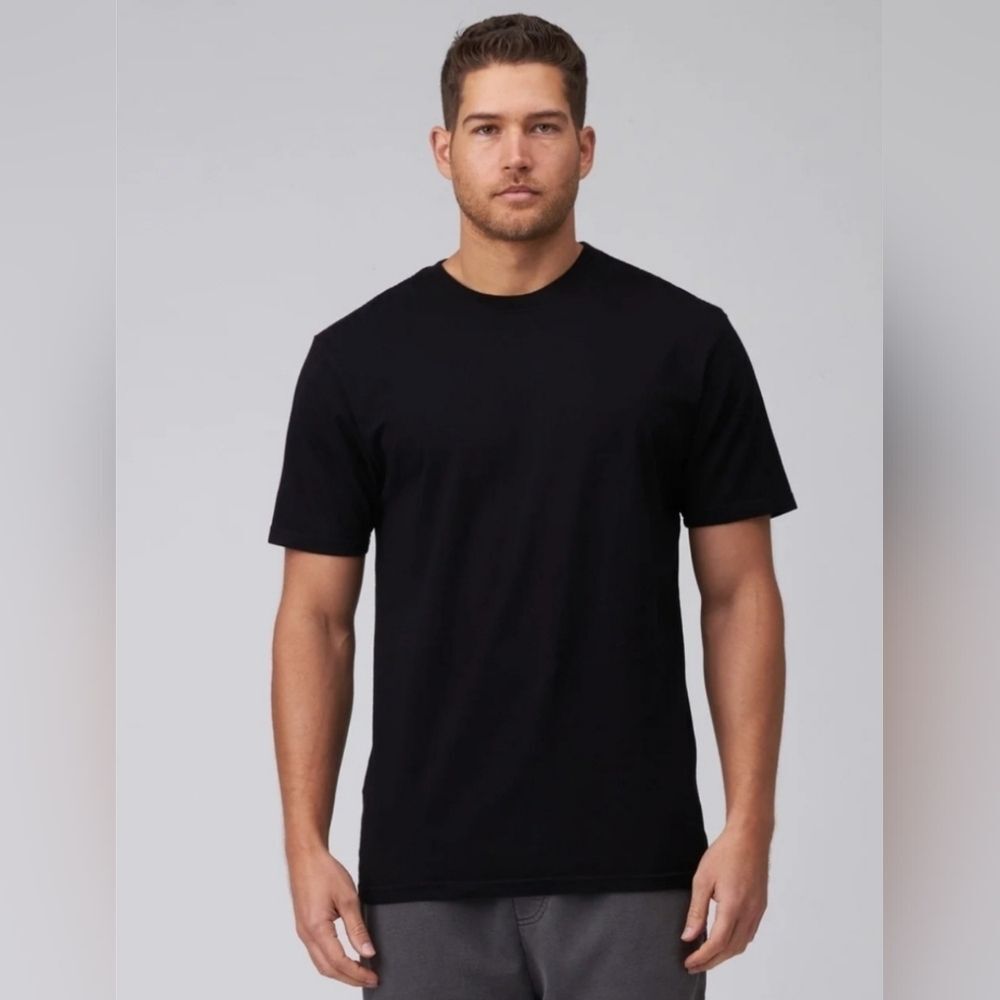 Talentless Black Crewneck T-Shirt Men’s Size Medium Basic Tee